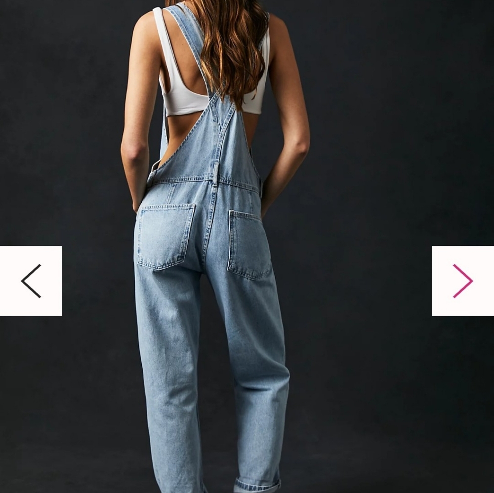 Free People Ziggy overalls Size Large